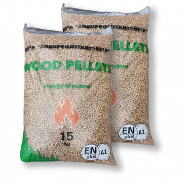 Eco pine pellets à 15 kg 35 zakken (525 kg)
