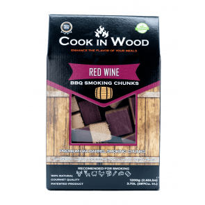 Red Wine - Oak Barrel Wood Chunks voorkant